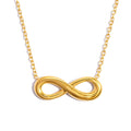 Limitless Gold Plated Pendant Necklace
